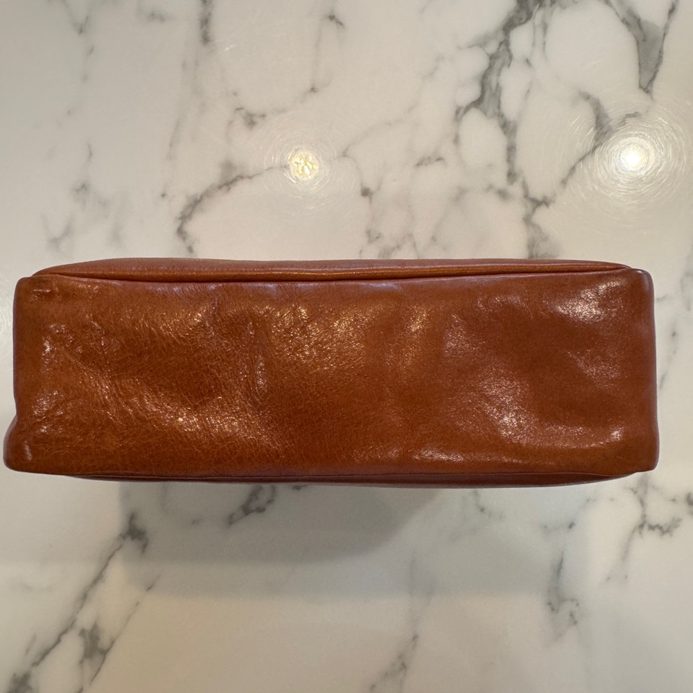 Clare V maribel brown top handle crossbody bag - Picture 5 of 13
